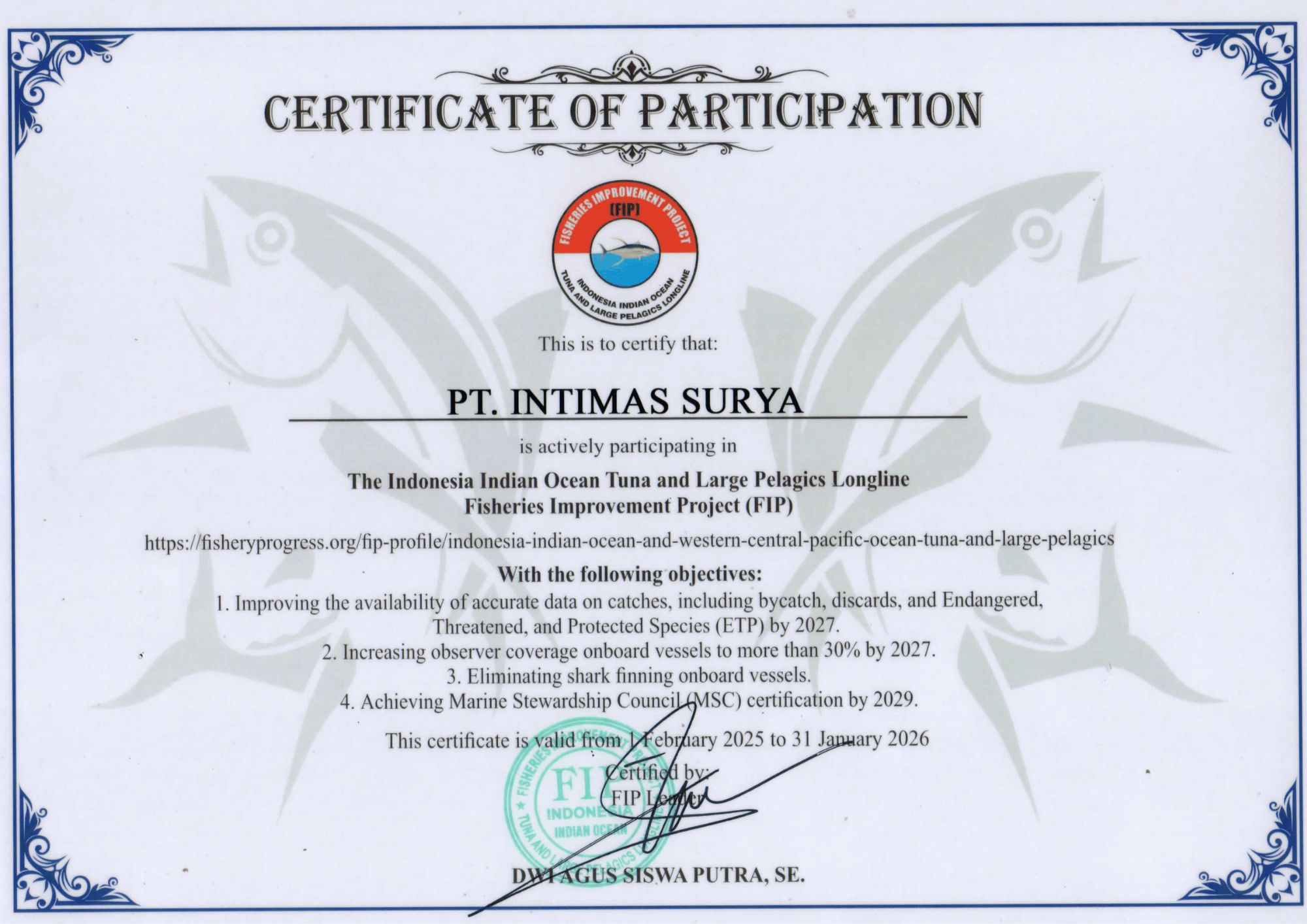 Certification 8
